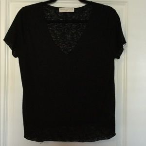 Black V-Neck